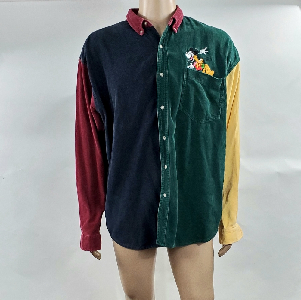 The Disney Store Mens Button down Top Size XL